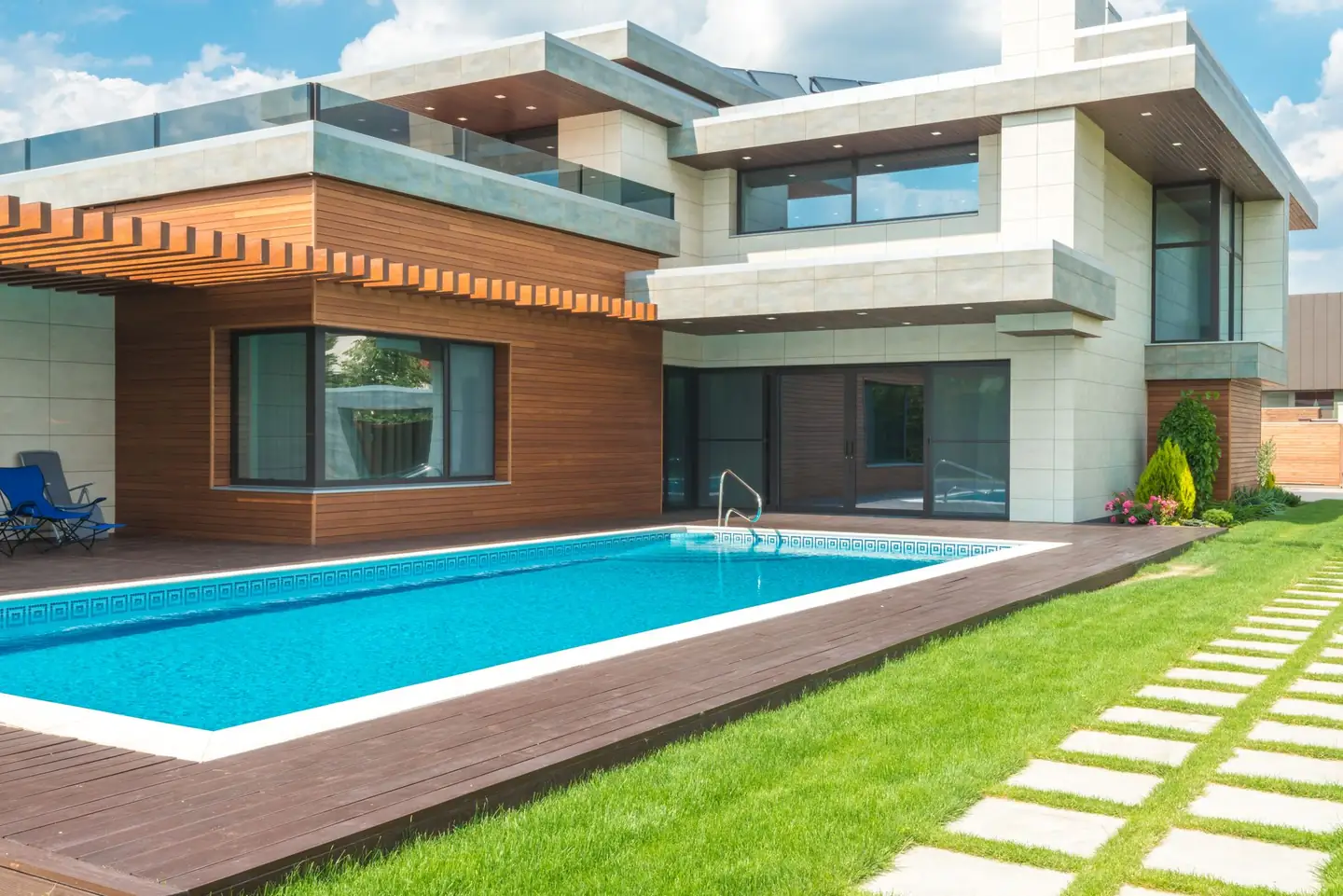 Swimming pool built in Nelson, NSW